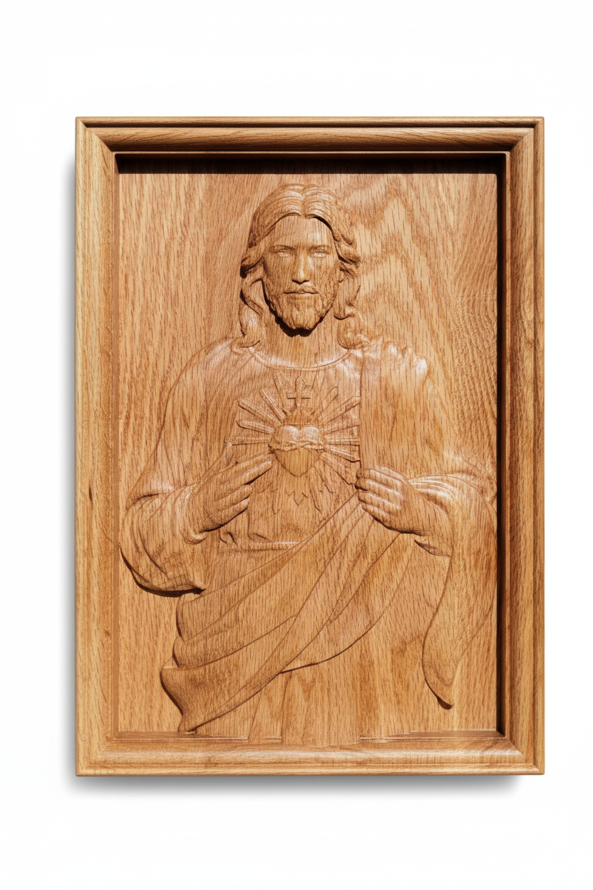 Cuadro Sagrado Corazón de Jesús - imagen de producto profesional